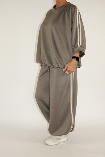 Baggy set yo taupe