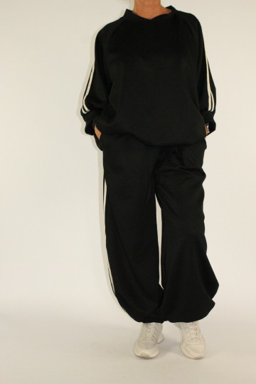 Baggy set yo zwart 2