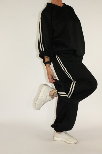 Baggy set yo zwart 3