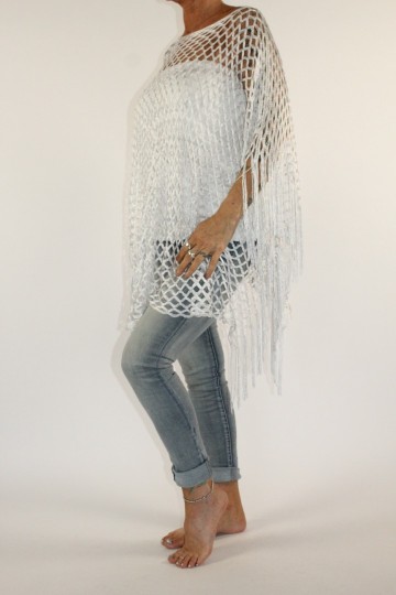 Bikini cover up zilver