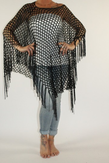 Bikini cover up zwart 2