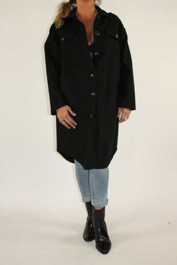 Blouse vest davina zwart 2