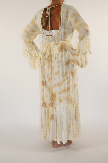 Boho dress sill creme
