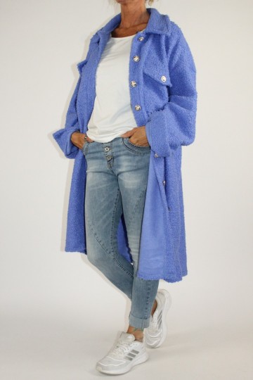 Boucle blouse vest lavendel 4