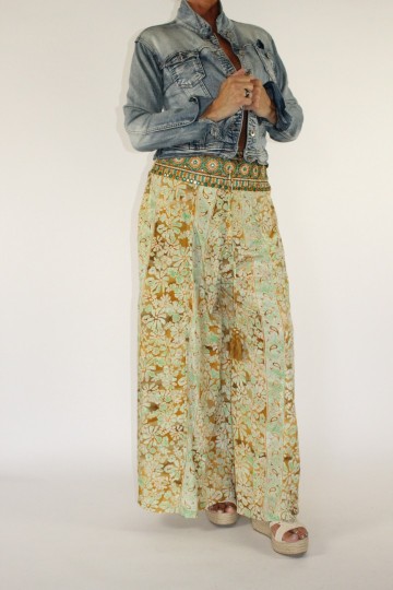 Broekrok vicky groen