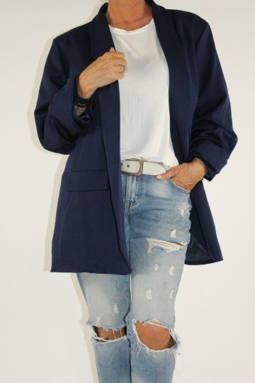 Colbert xxl donker blauw 3