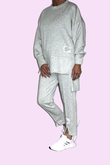 Comfy set inza grijs