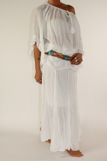 Crinkle top alexa wit 3