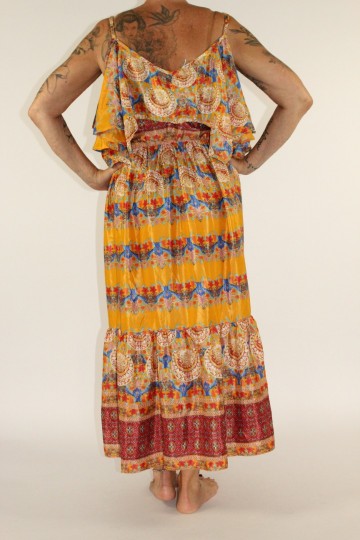 Dress tashja oranje 3