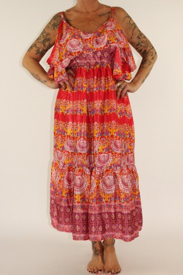 Dress tashja rood 2