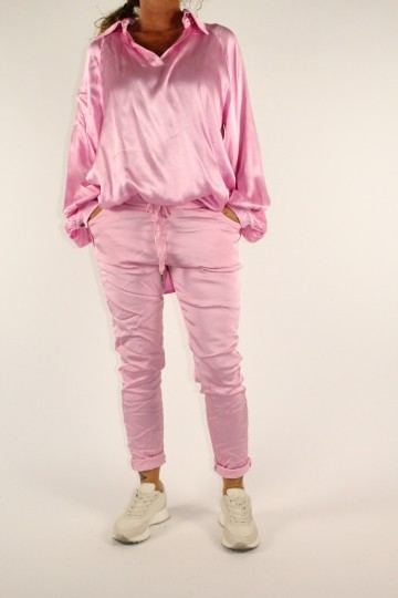 Glans top callie roze 2