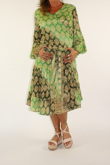 Ibiza jurk paloma groen 2