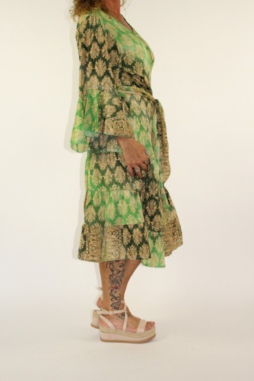 Ibiza jurk paloma groen