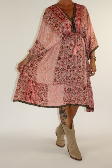 Ibiza jurkje cloe roze 2 0