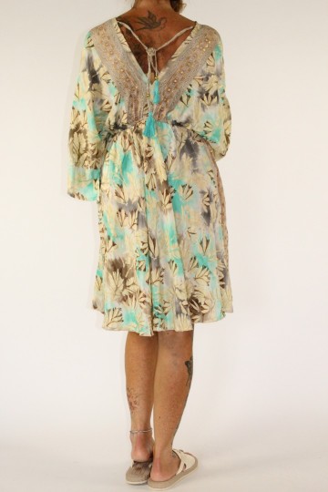 Ibiza jurkje june turquoise 2