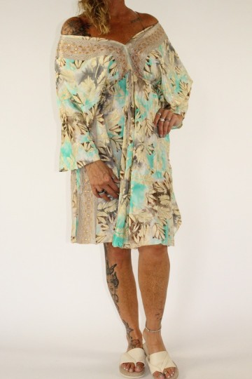 Ibiza jurkje june turquoise 4