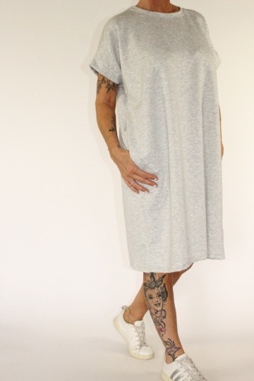 Jog dress grijs 3