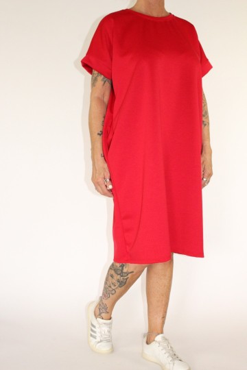 Jog dress rood 3
