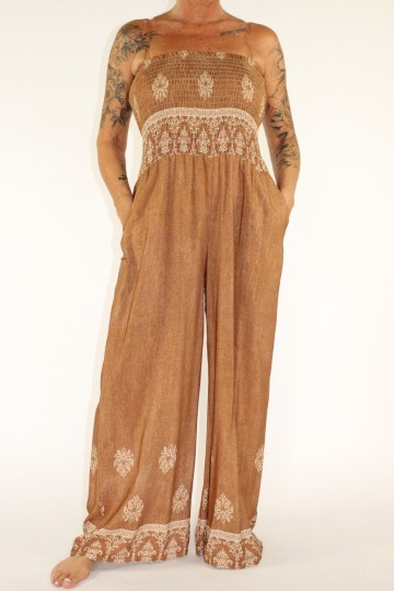 Jumpsuit amara camel 2