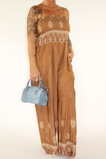 Jumpsuit amara camel 3