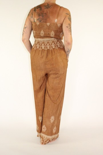 Jumpsuit amara camel