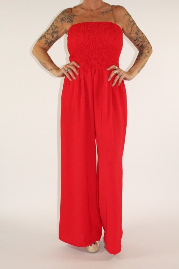 Jumpsuit coby rood 2