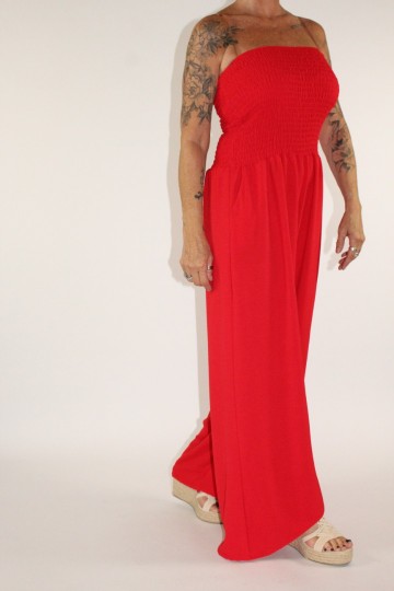 Jumpsuit coby rood 3