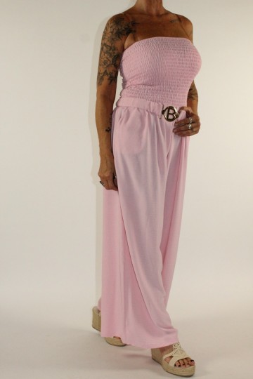Jumpsuit coby roze 3