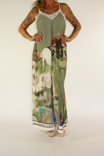 Jumpsuit sanna groen 2