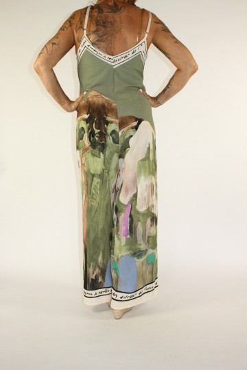 Jumpsuit sanna groen 4