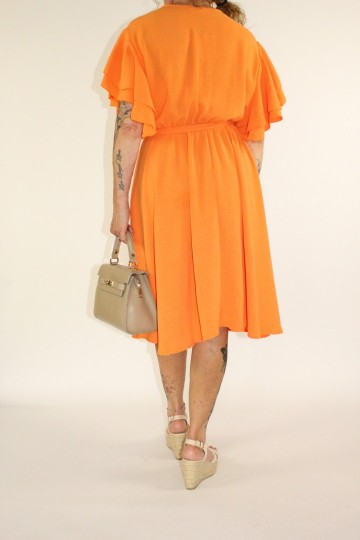 Jurk shanna oranje 5