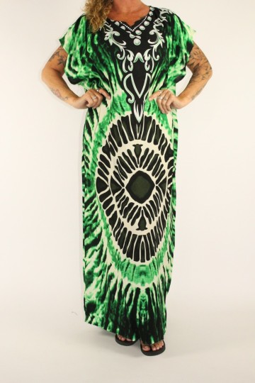 Kaftan coco groen 2