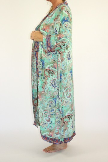 Kimono turquoise 2