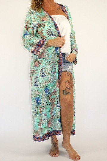 Kimono turquoise