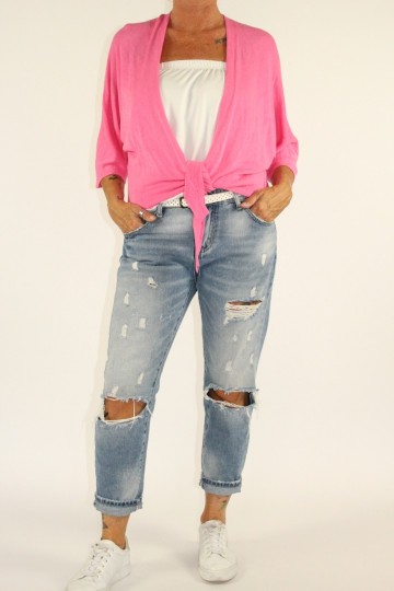 Knoop vest yo fuchsia