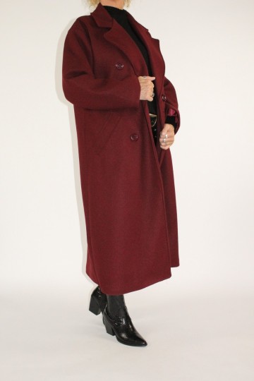 Mantel jas jesse bordeaux