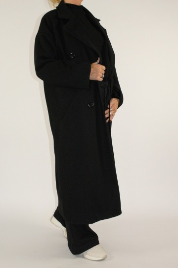 Mantel jas jesse zwart 2