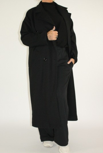 Mantel jas jesse zwart 3