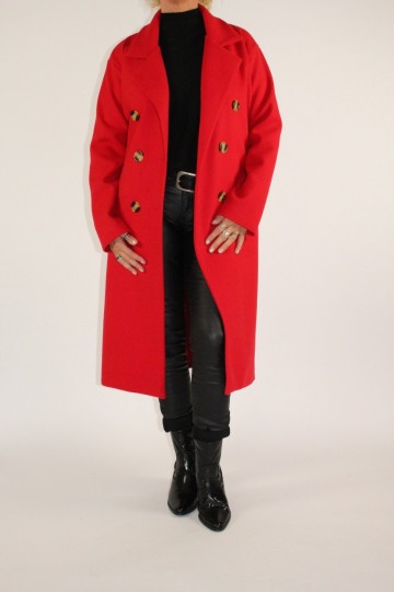 Mantel kenzi rood 3