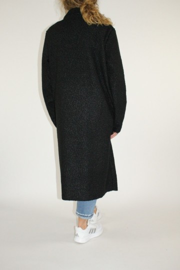 Mantel vest lilly zwart