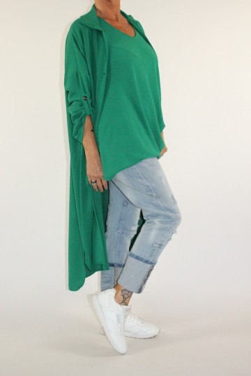 Maxi blouse kieki groen