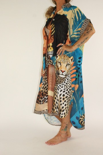 Maxi blouse lady