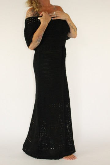 Maxi dress melody zwart 2