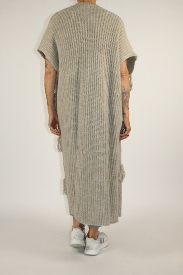 Mouwloos vest gia beige 3