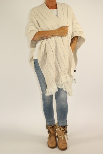 Omslagdoek jay creme 2