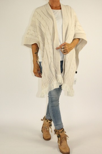 Omslagdoek jay creme 3