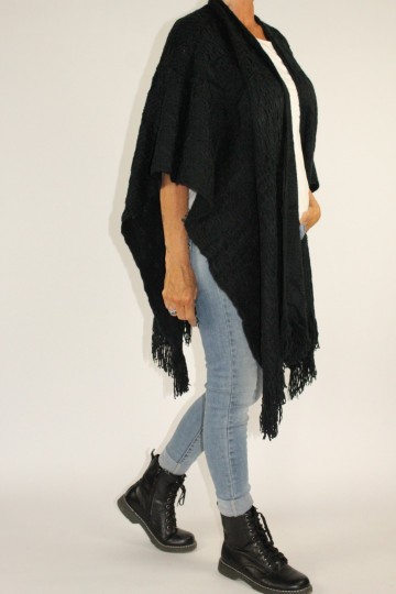 Omslagdoek riley zwart 3