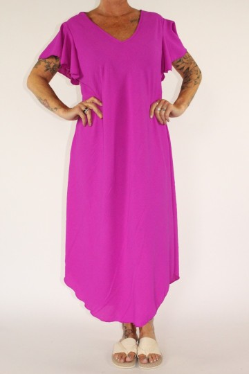 Shirt dress violet 2