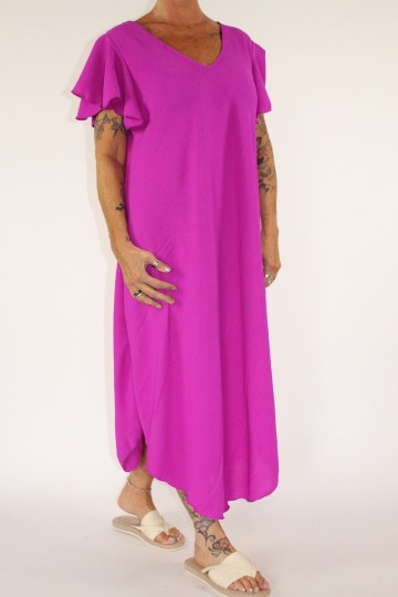 Shirt dress violet