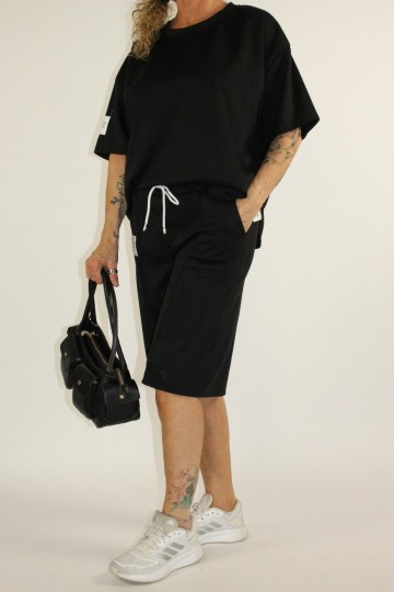 Short set zwart